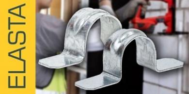 Скоба металлическая двухлапковая IEK СМД 19-20 для монтажного пистолета фото Скоба металлическая двухлапковая IEK СМД 19-20 для монтажного пистолета картинка